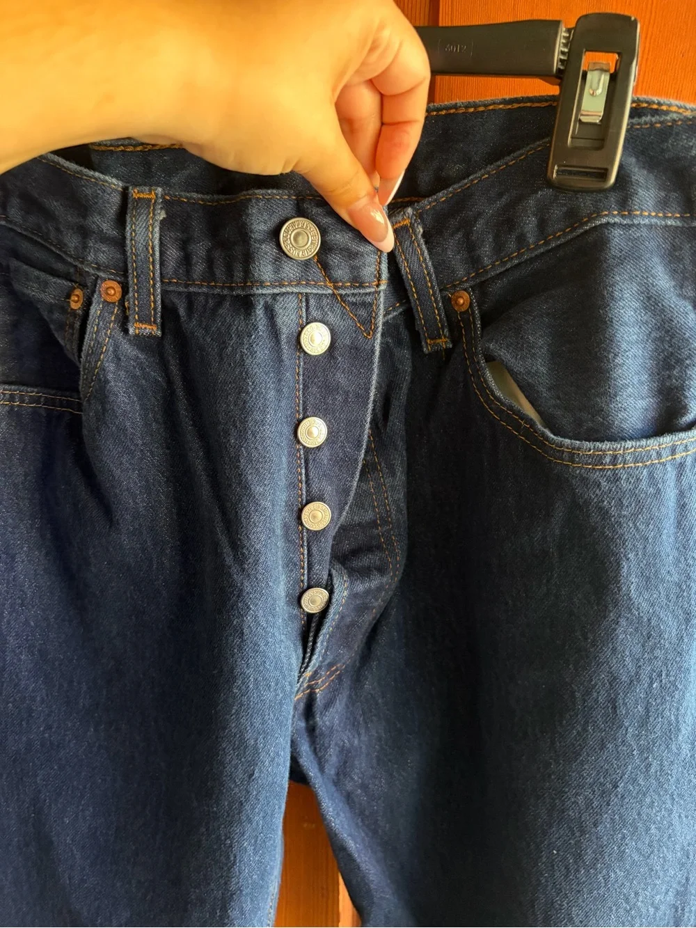 Levi's Men's Straight Dark Indigo Jeans